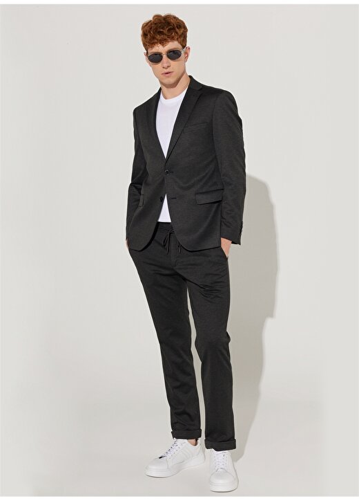 Altınyıldız Classics Normal Bel Slim Fit Antrasit Erkek Takım Elbise 4A3023200022 1