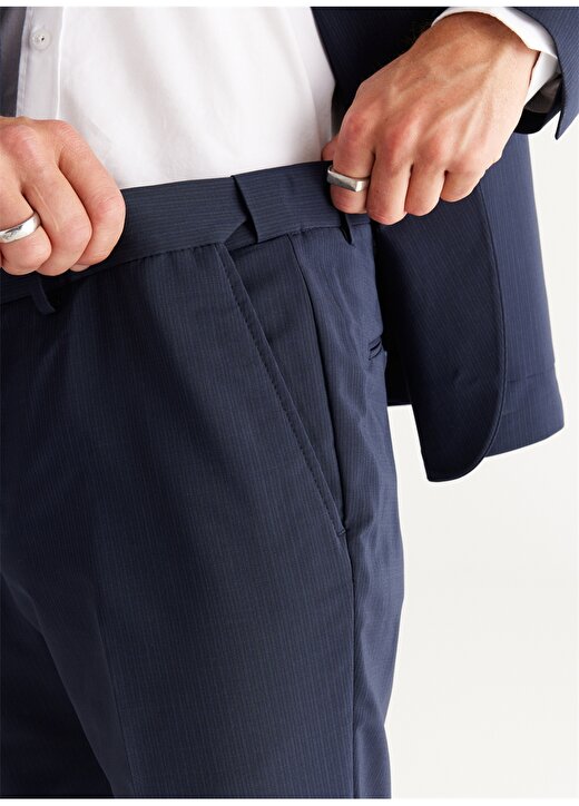 Altınyıldız Classics Normal Bel Slim Fit Lacivert Erkek Takım Elbise 4A3023200009 4