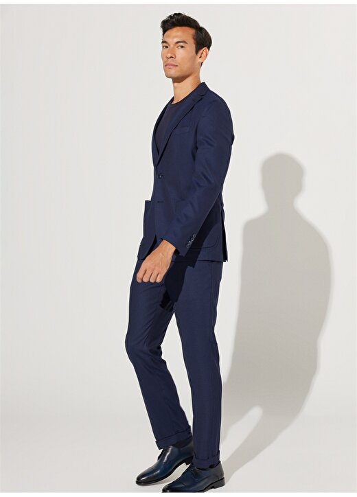 Altınyıldız Classics Normal Bel Slim Fit Lacivert Erkek Takım Elbise 4A3023200007 2