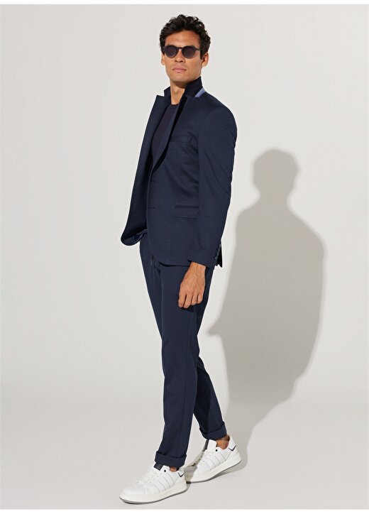 Altınyıldız Classics Normal Bel Slim Fit Lacivert Erkek Takım Elbise 4A3023200021 2