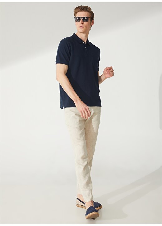 Altınyıldız Classics Koyu Lacivert Erkek Polo T-Shirt 4A9000000002 3