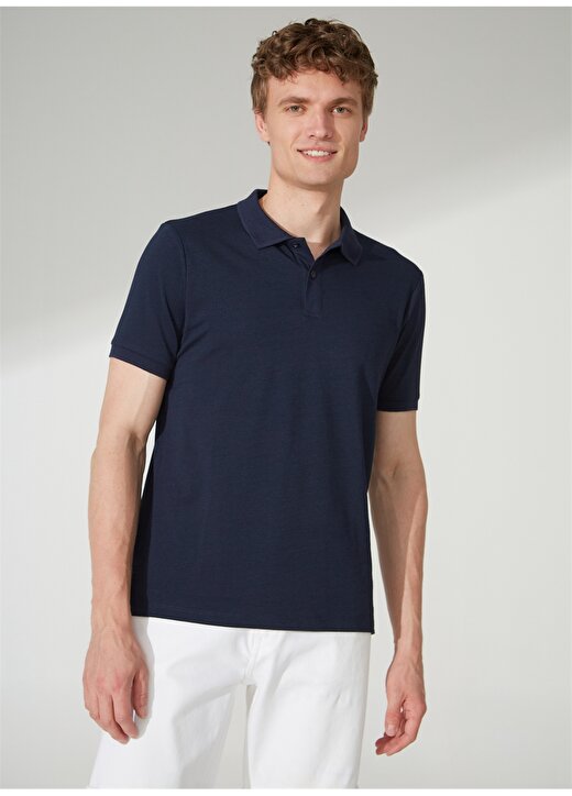 Altınyıldız Classics Lacivert Erkek Polo T-Shirt 4A9000000003 3