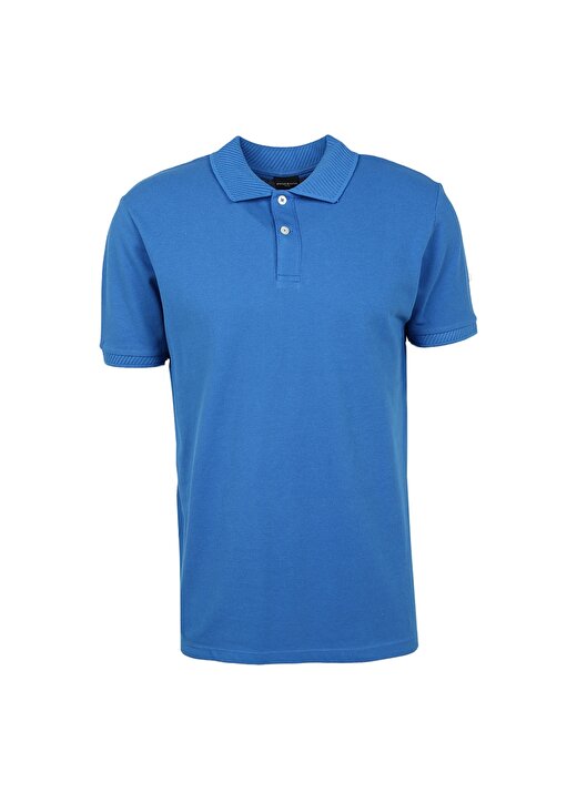 Altınyıldız Classics Polo Yaka Mavi Erkek T-Shirt 4A9000000001 1