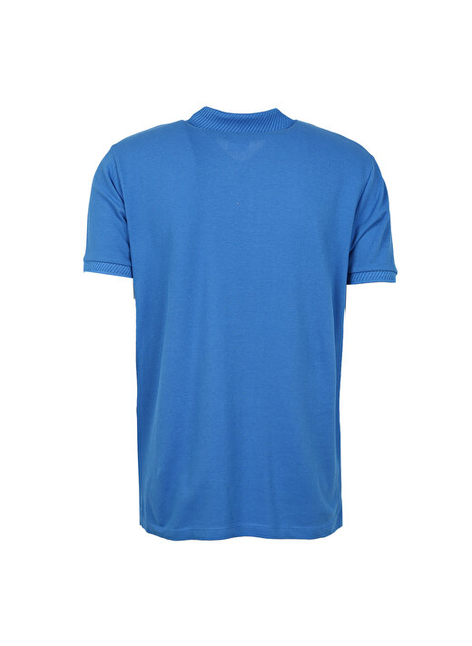 Altınyıldız Classics Polo Yaka Mavi Erkek T-Shirt 4A9000000001 2