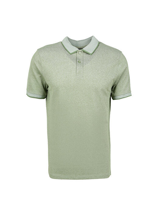 Altınyıldız Classics Yeşil - Beyaz Erkek Polo T-Shirt 4A9000000003 1