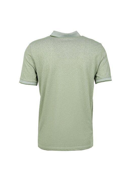 Altınyıldız Classics Yeşil - Beyaz Erkek Polo T-Shirt 4A9000000003 2