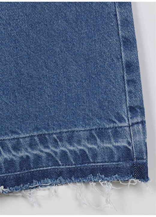 Lee Cooper SANDY MID BLUE Lastikli Bel Mavi Kız Çocuk Denim Pantolon 232 LCG 121011 3