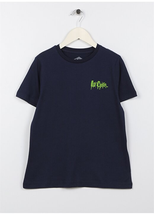 Lee Cooper Baskılı İndigo Erkek Çocuk T-Shirt 232 LCB 242004 ARES INDIGO 1