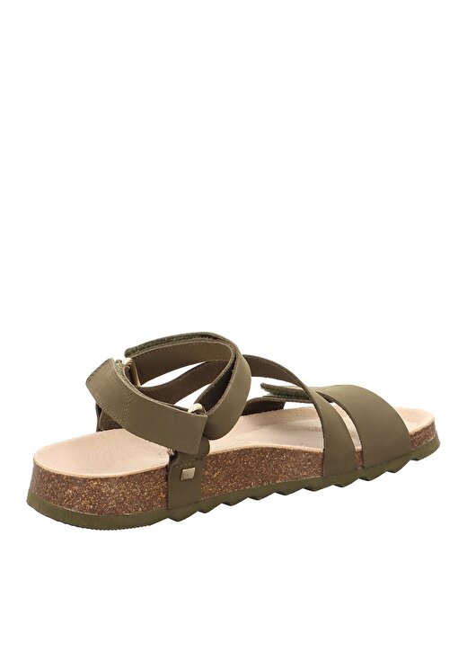 Legero Nubuk Yeşil Kadın Sandalet 2-000233 3