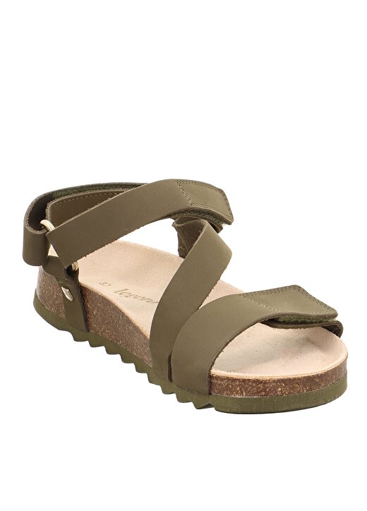 Legero Nubuk Yeşil Kadın Sandalet 2-000233 4