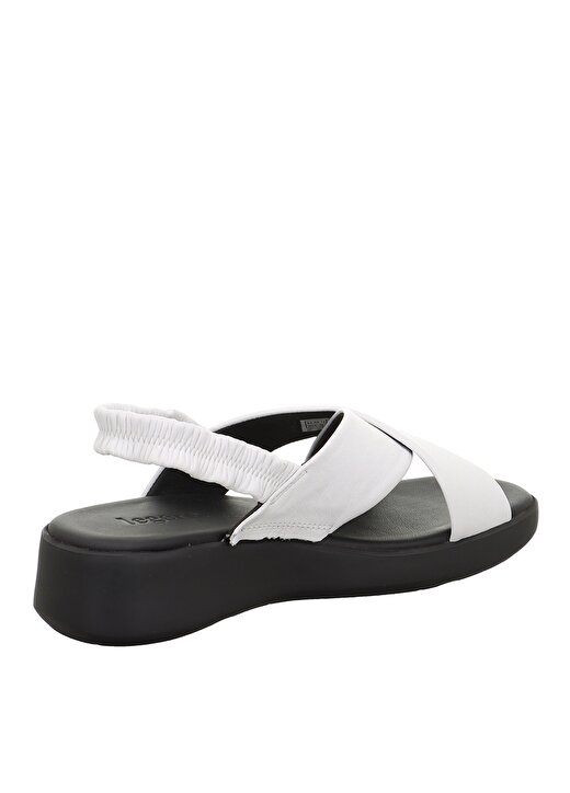 Legero Süet Beyaz Kadın Sandalet 2-000261 4