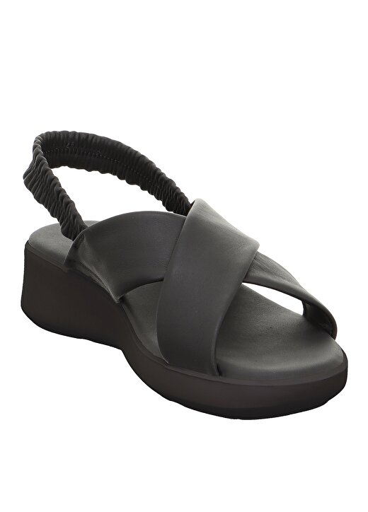 Legero Süet Siyah Kadın Sandalet 2-000261 2