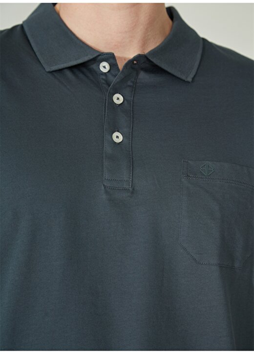 Privé Polo Yaka Antrasit Erkek T-Shirt 4BX482320001 4
