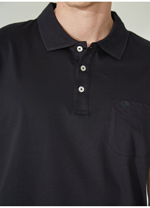 Privé Polo Yaka Lacivert Erkek T-Shirt 4BX482320001 4