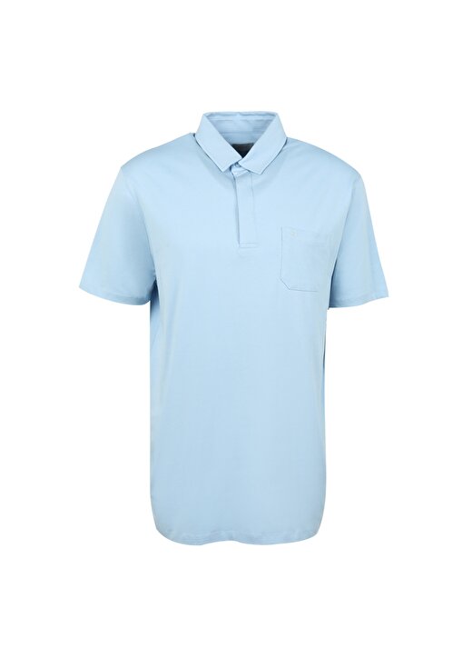 Privé Polo Yaka Açık Mavi Erkek T-Shirt 4BX482320009 1