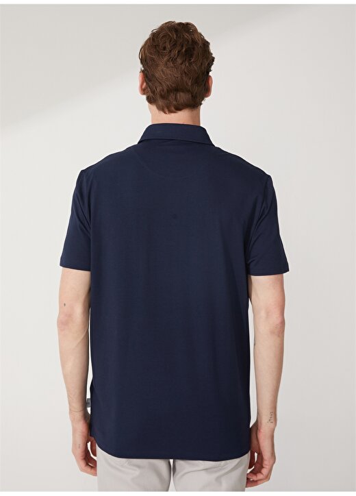 Privé Polo Yaka Lacivert Erkek T-Shirt 4BX482320009 4