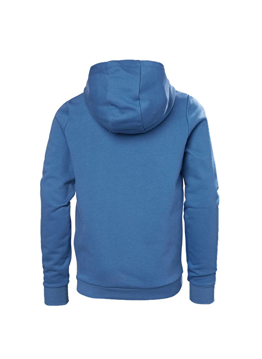 Helly Hansen Mavi Erkek Çocuk Kapüşonlu Uzun Kollu Sweatshirt AZURITE JR HH LOGO HOODIE 2.0    2