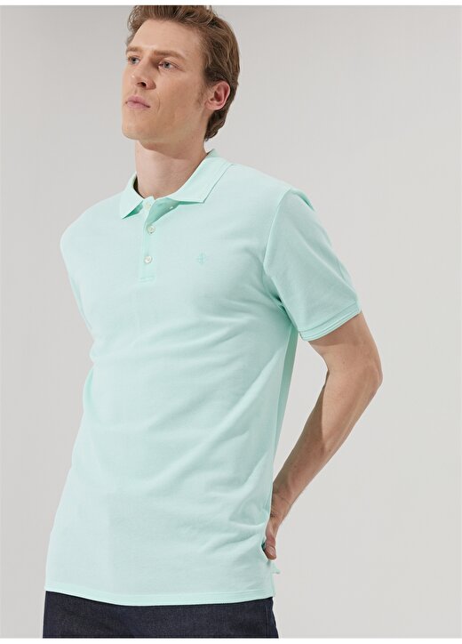Beymen Business Polo Yaka Mint Erkek T-Shirt 4B4823200001 1