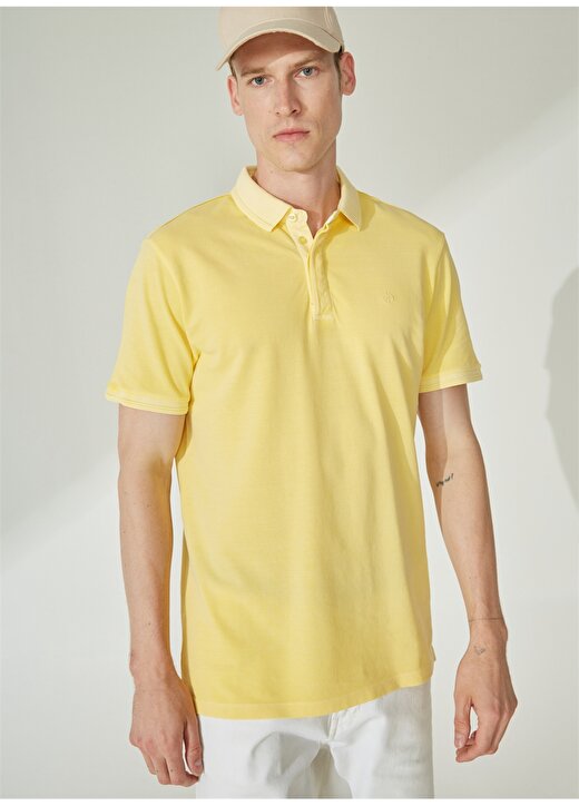 Beymen Business Polo Yaka Sarı Erkek T-Shirt 4B4823200039 3