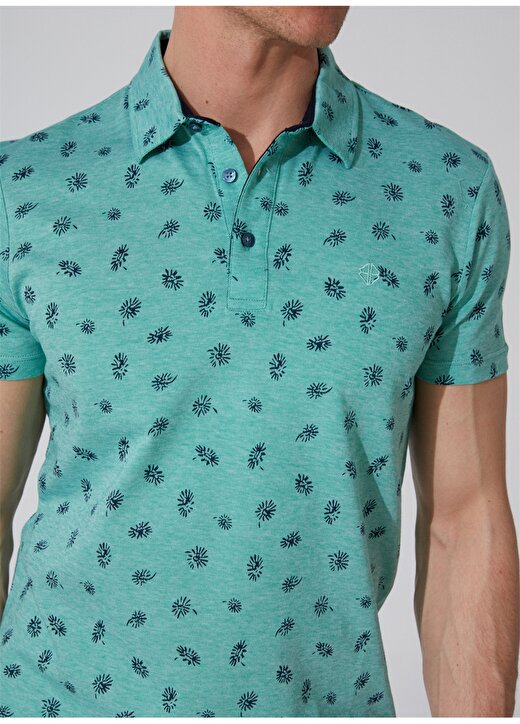 Beymen Business Polo Yaka Yeşil Erkek T-Shirt 4B4823200054 4