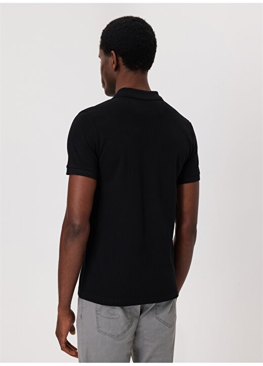 Lee Cooper Siyah Erkek Polo T-Shirt 232 LCM 242048 TWINS SİYAH 3