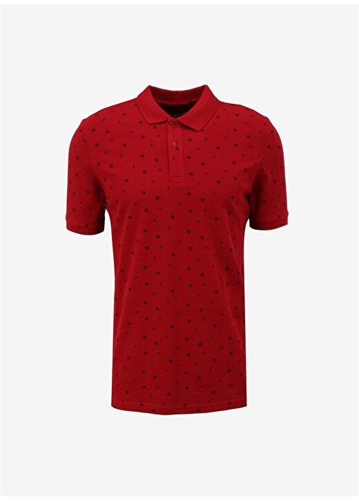 Lee Cooper Koyu Kırmızı Erkek Polo T-Shirt 232 LCM 242034 NEWANDY K.KIRMIZI 1