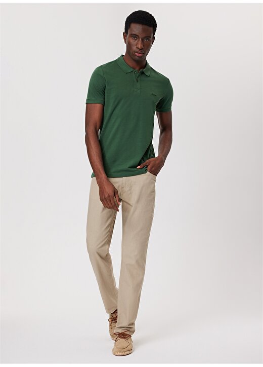 Lee Cooper Koyu Yeşil Erkek Polo T-Shirt 232 LCM 242048 TWINS K.YEŞİL 1