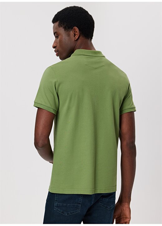 Lee Cooper Açık Yeşil Erkek Polo T-Shirt 232 LCM 242048 TWINS OLIVE 4