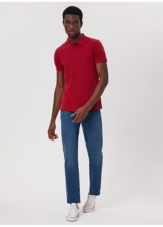 Lee Cooper Koyu Kırmızı Erkek Polo T-Shirt 232 LCM 242048 TWINS K.KIRMIZI 1