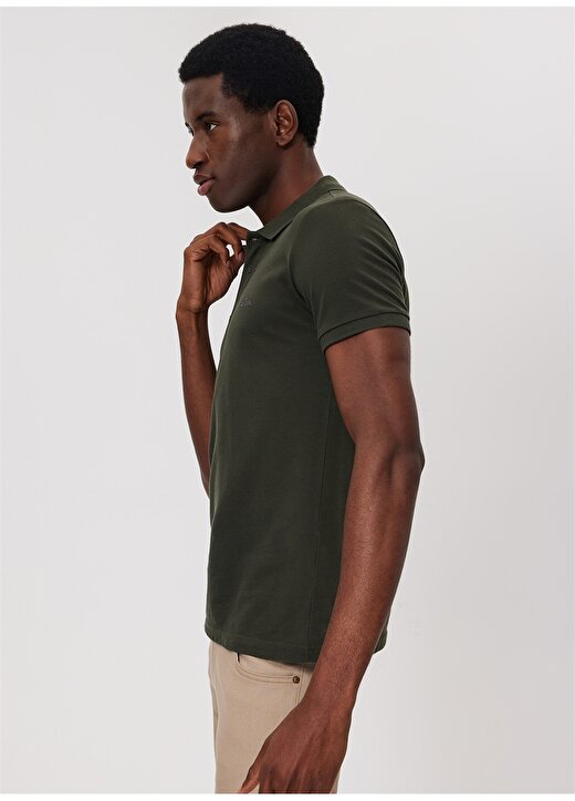 Lee Cooper Yeşil Erkek Polo T-Shirt 232 LCM 242048 TWINS YEŞİL 3