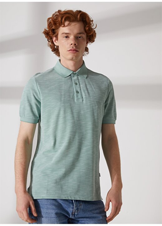 Lee Cooper Yeşil Erkek Polo T-Shirt 232 LCM 242057 JAKE PASTEL YEŞİL 3