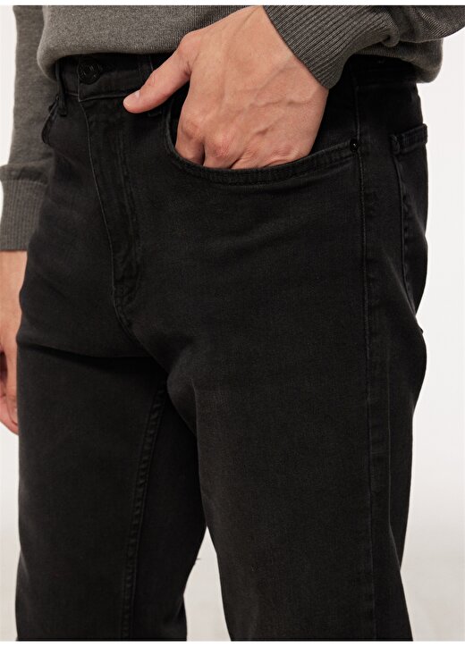 Fabrika Antrasit Erkek Normal Bel Denim Pantolon F3WM-PNT950 4