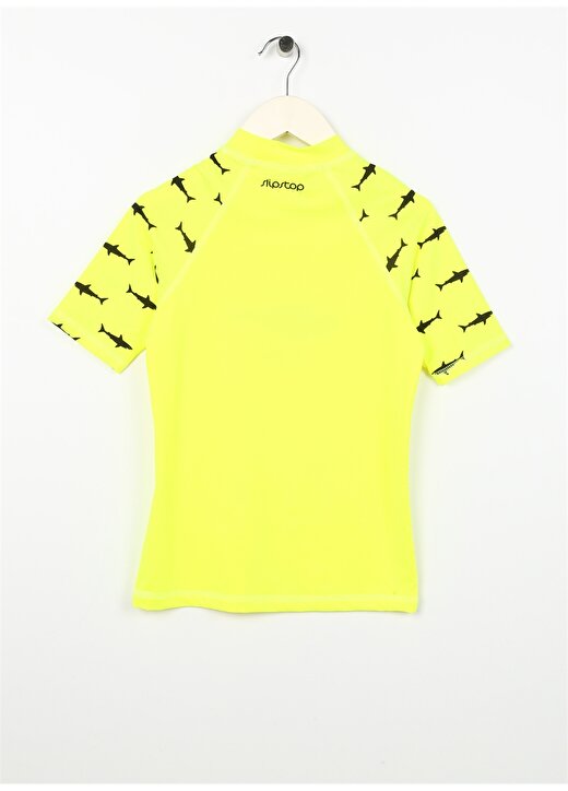 Slipstop Desenli Sarı Erkek Çocuk T-Shirt ST20120023 2