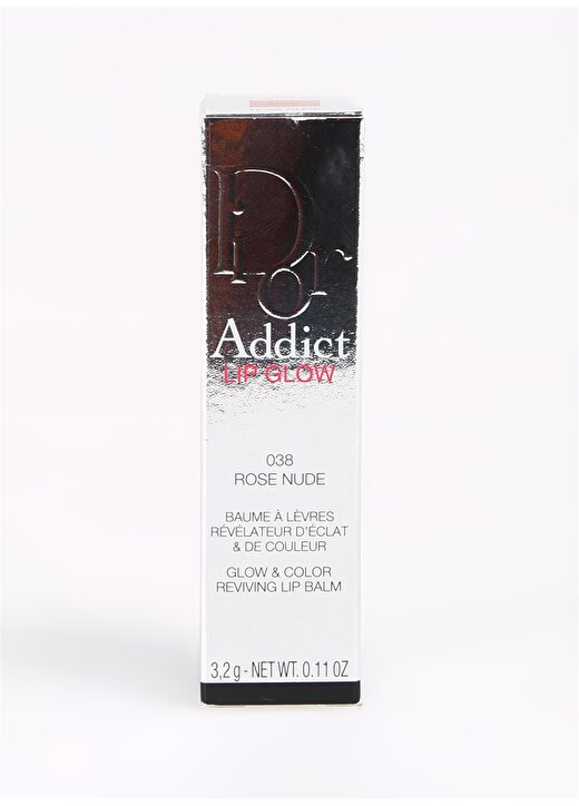 Dior Addict Lip Glow Dudak Balmı 038 Rose Nude 3
