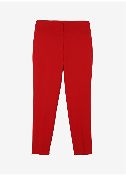 Selen Normal Bel Standart Kırmızı Kadın Pantolon 23YSL5002 1