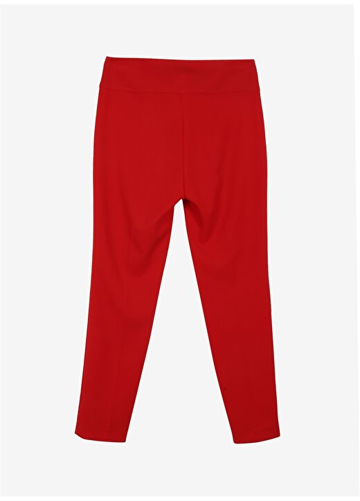 Selen Normal Bel Standart Kırmızı Kadın Pantolon 23YSL5002 2