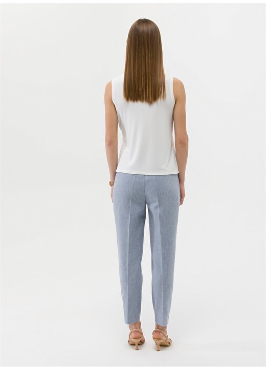 Pierre Cardin Yüksek Bel Havuç Mavi Kadın Pantolon DENZY-P023Y 3