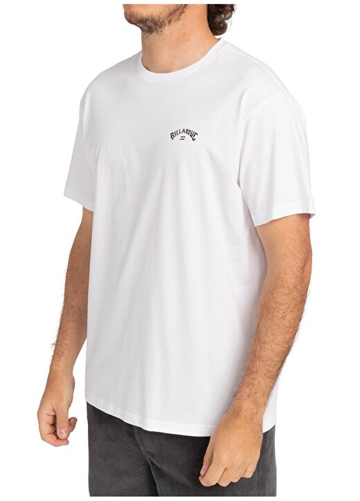 Billabong Yuvarlak Yaka Beyaz Erkek T-Shirt C1SS65BIP2 ARCH WAVE SS 2