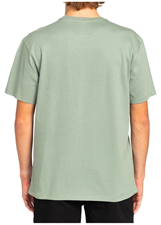 Billabong Yuvarlak Yaka Yeşil Erkek T-Shirt EBYKT00101 ARCH CREW SS 3