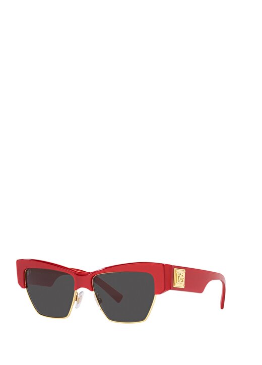 Dolce&Gabbana DG4415 Çekik Kırmızı Kadın Güneş Gözlüğü 2