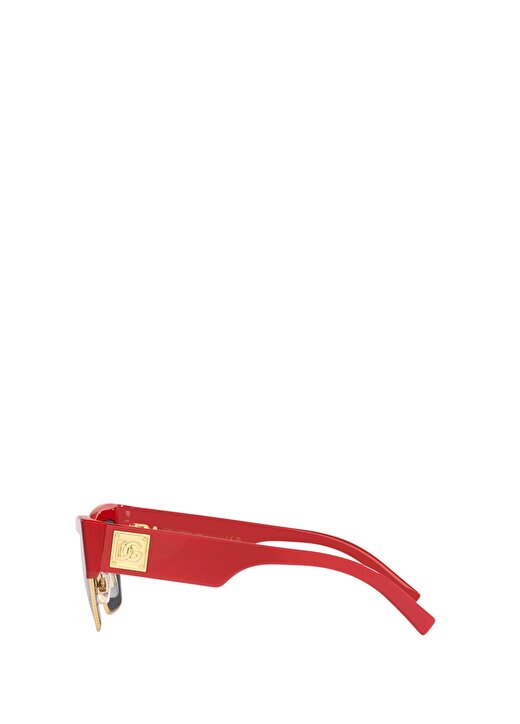 Dolce&Gabbana DG4415 Çekik Kırmızı Kadın Güneş Gözlüğü 4