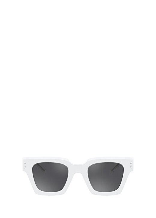 Dolce&Gabbana DG4413 Kare Beyaz Erkek Güneş Gözlüğü 1