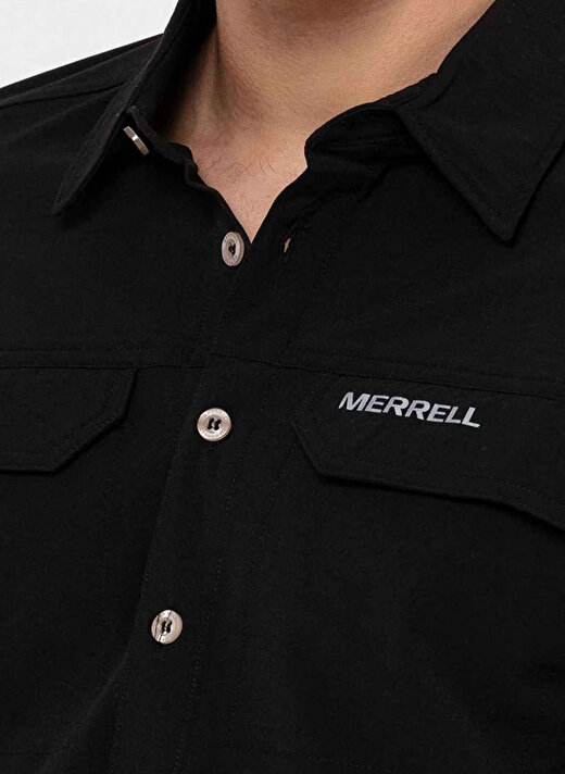 Merrell Normal Siyah Erkek Gömlek M23GUSTO Gömlek 3