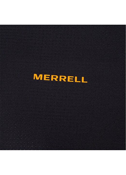 Merrell Yuvarlak Yaka Siyah Kadın T-Shirt M3TYME T-Shirt 3