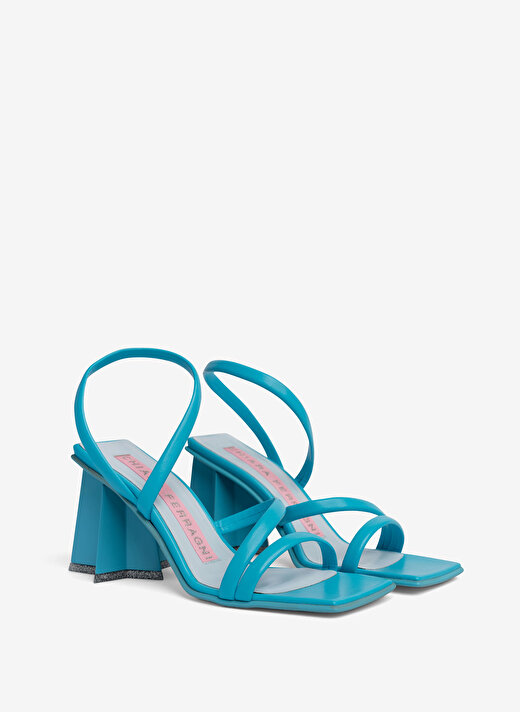 Chiara Ferragni Mavi Kadın Topuklu Ayakkabı CF3130_022  2