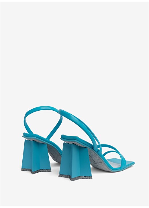Chiara Ferragni Mavi Kadın Topuklu Ayakkabı CF3130_022 3
