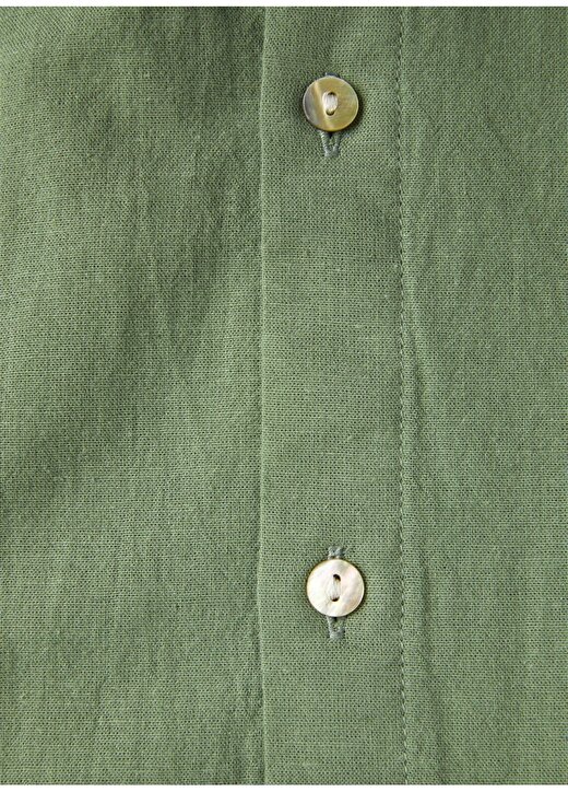 JJXX Normal Gömlek Yaka Açık Yeşil Kadın Gömlek 12231335 2