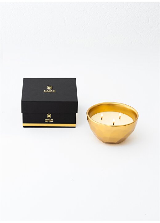 Maison Monson Toi Gold Luxury Candle Spicy Kokulu Mum 1