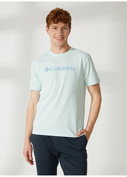 Columbia Buz Erkek O Yaka Baskılı T-Shirt 9110141329_CS0287 1