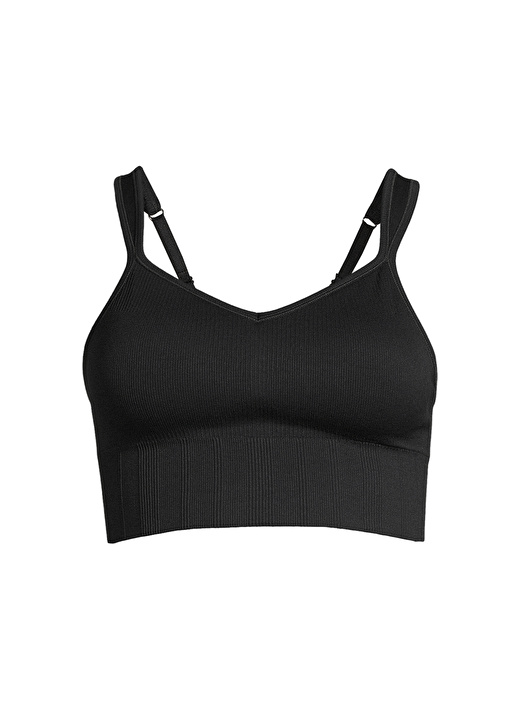 Casall Siyah Sporcu Sütyeni 23180-901 Seamless Rib Padded Sport 1